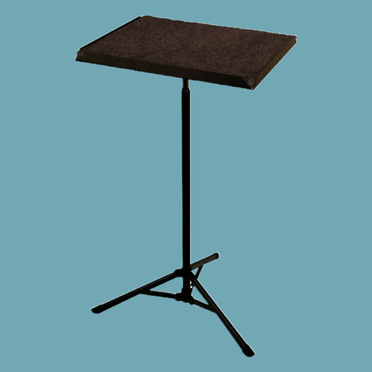 Manhasset Percussion Trap Table with Collapsible Voyager Base - Black