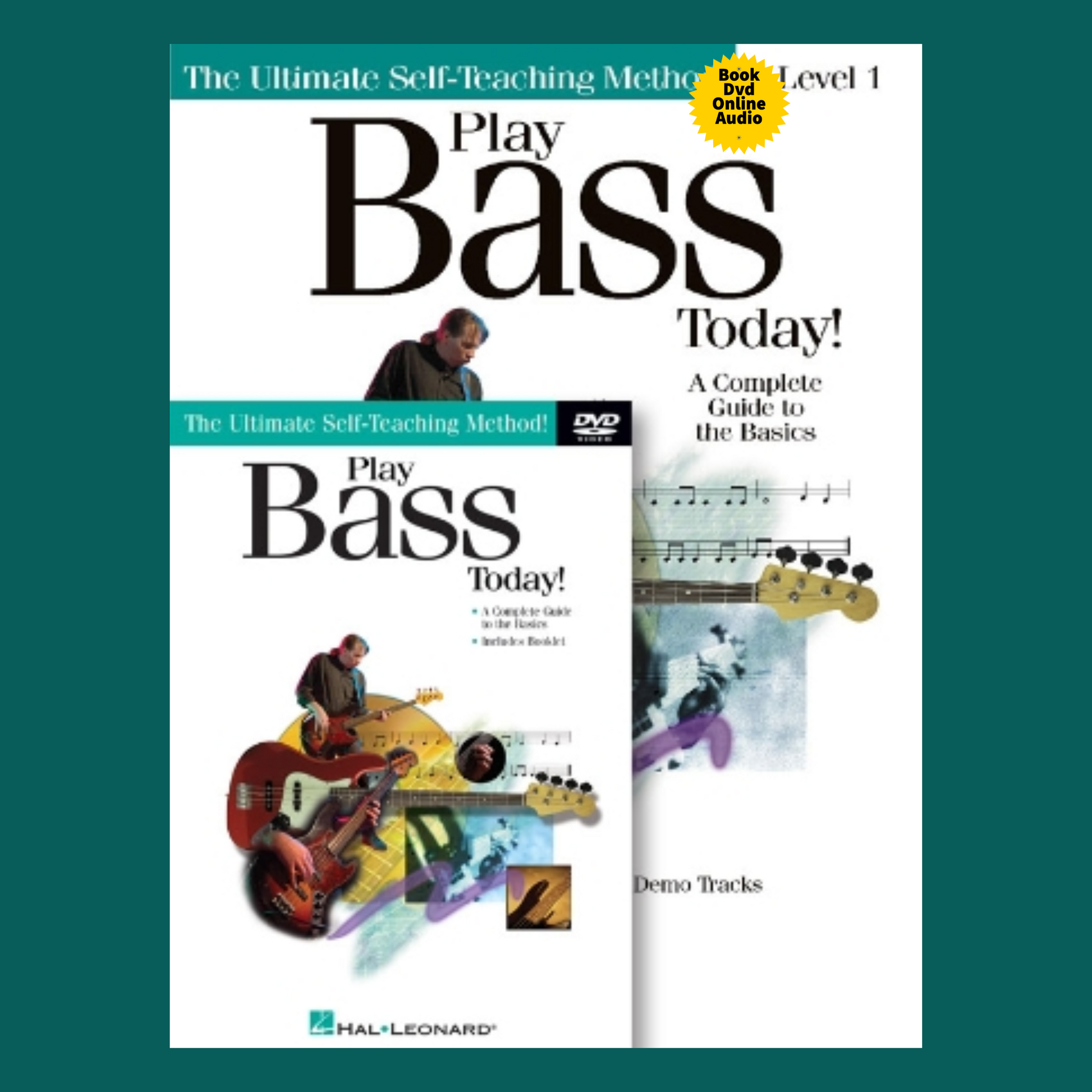 Play Bass Today Beginner Pack - Book/Dvd/Ola