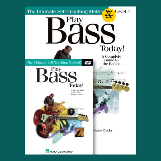 Play Bass Today Beginner Pack - Book/Dvd/Ola