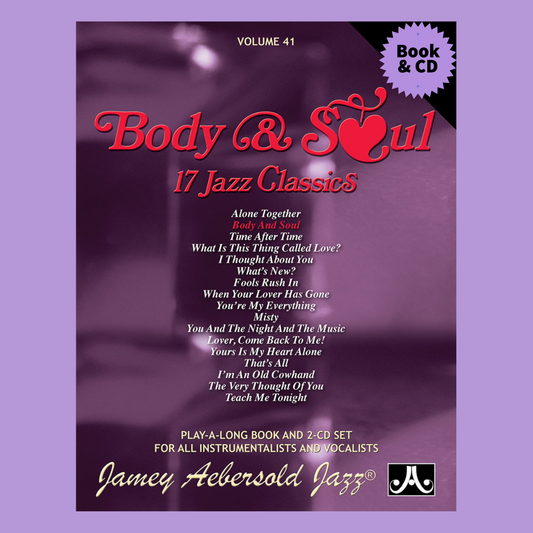 Body & Soul Volume 41 - Jazz Classics Book/Cd