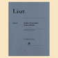 Liszt - Transcendental Etudes Urtext Book