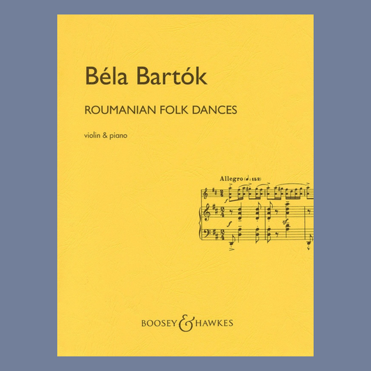 Boosey & Hawkes: Bela Bartok - Roumanian Folk Dances Violin/Piano Book
