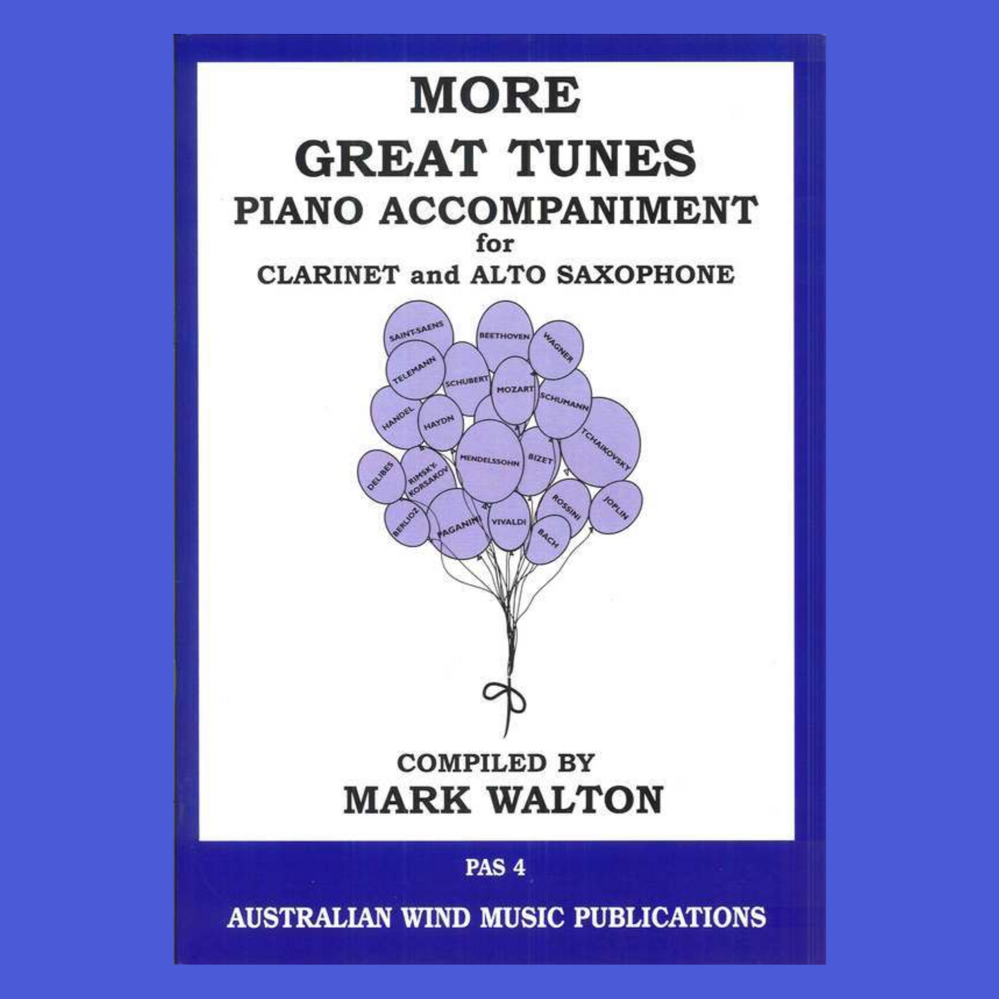 More Great Tunes - Clarinet/Alto Saxophone Piano Accompaniment Book