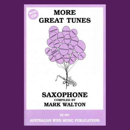 More Great Tunes Alto Saxophone Book/Cd
