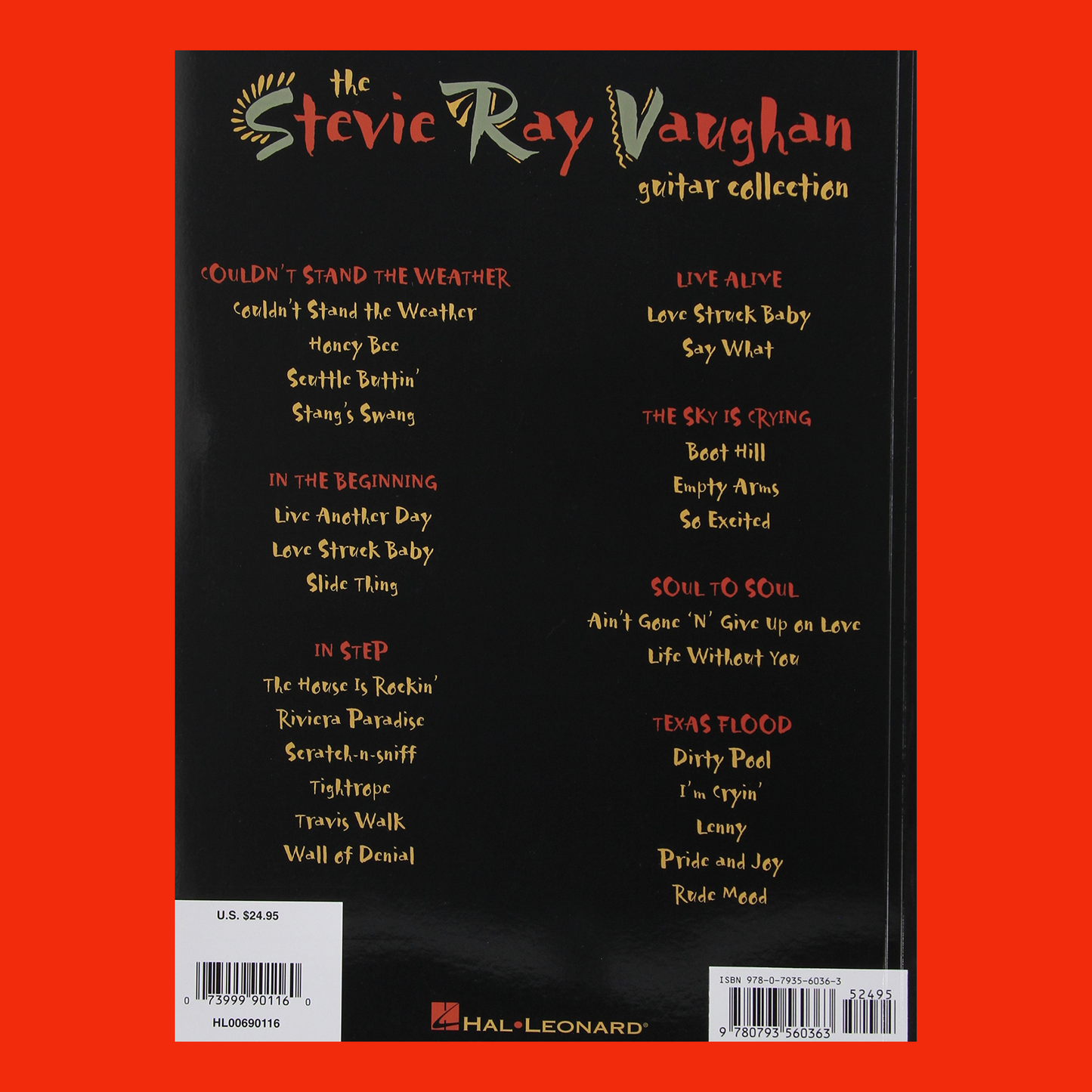 Stevie Ray Vaughan - Guitar Collection Guitar Tab Book