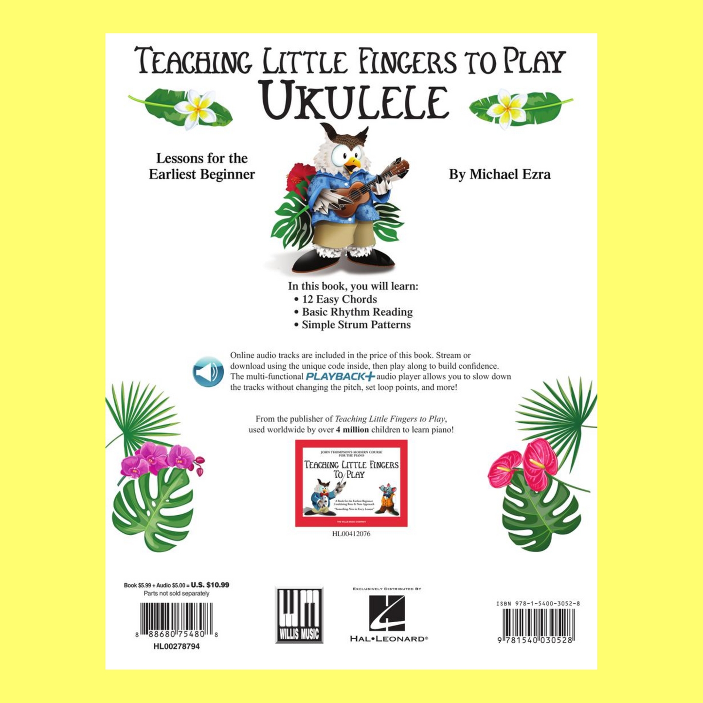 Teaching Little Fingers To Play - Ukulele Book/Ola