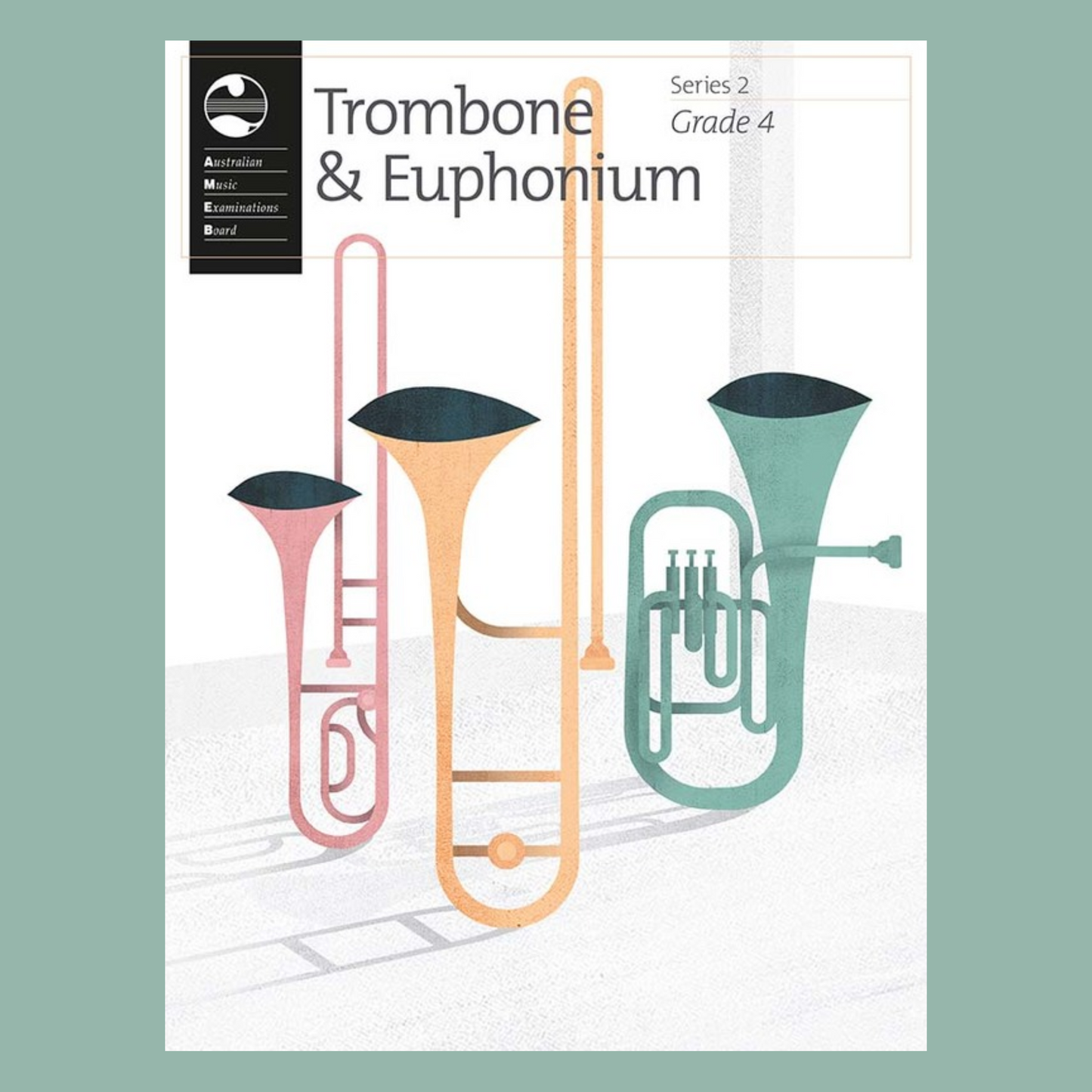 AMEB Trombone & Euphonium Series 2 - Teacher's Pack (Preliminary - Grade 4 ) 7 Books