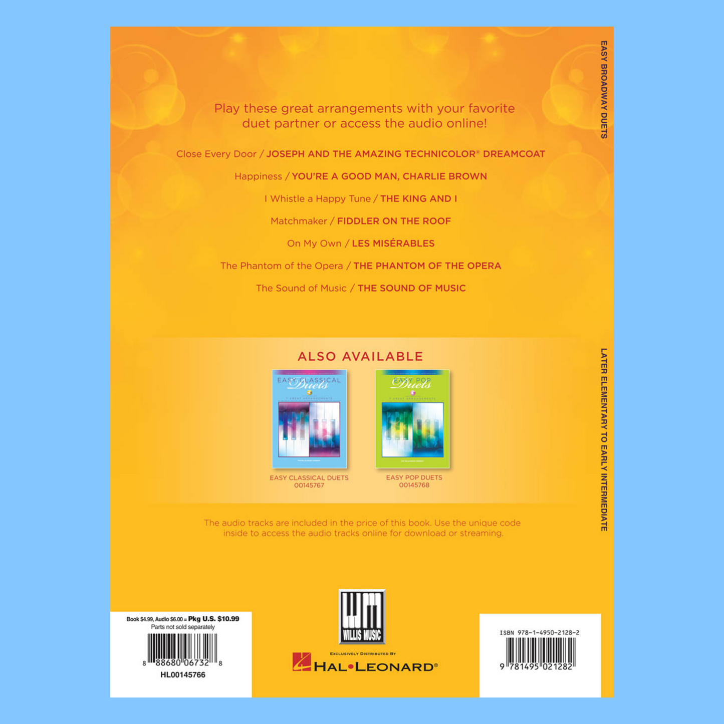 Easy Broadway Duets Book 1 (Book/Ola)