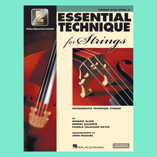 Essential Technique For Strings - Double Bass Book 3 (EEi Media)