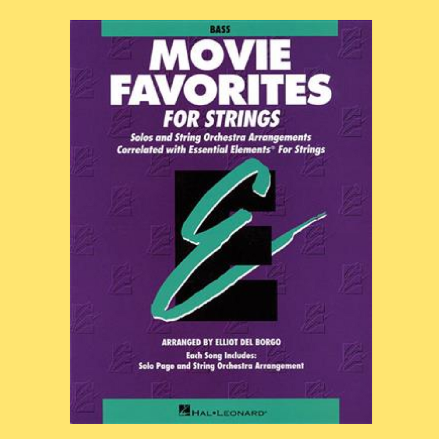Essential Elements: Movie Favorites for Strings - Double Bass Book