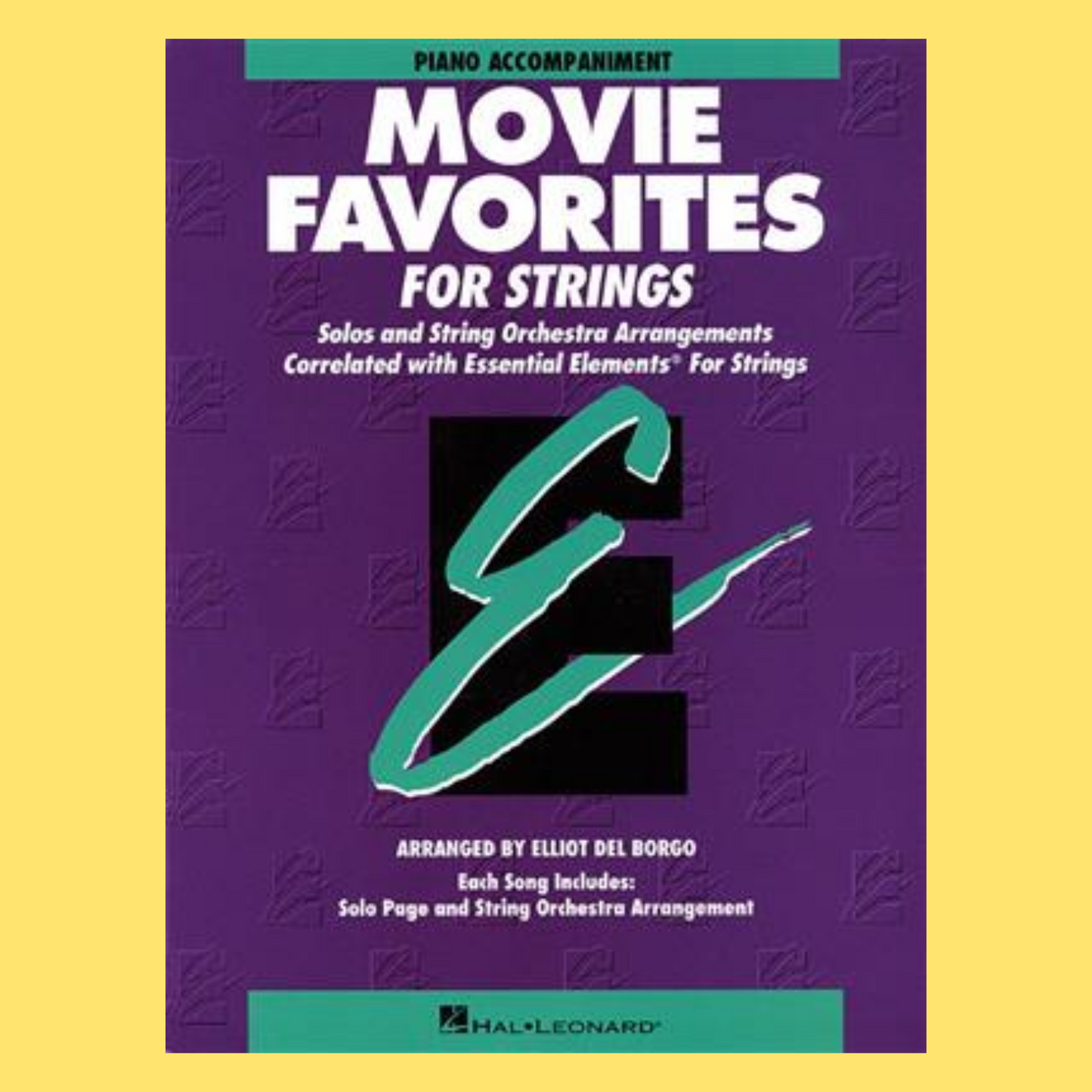 Essential Elements: Movie Favorites for Strings - Piano Accompaniment Book