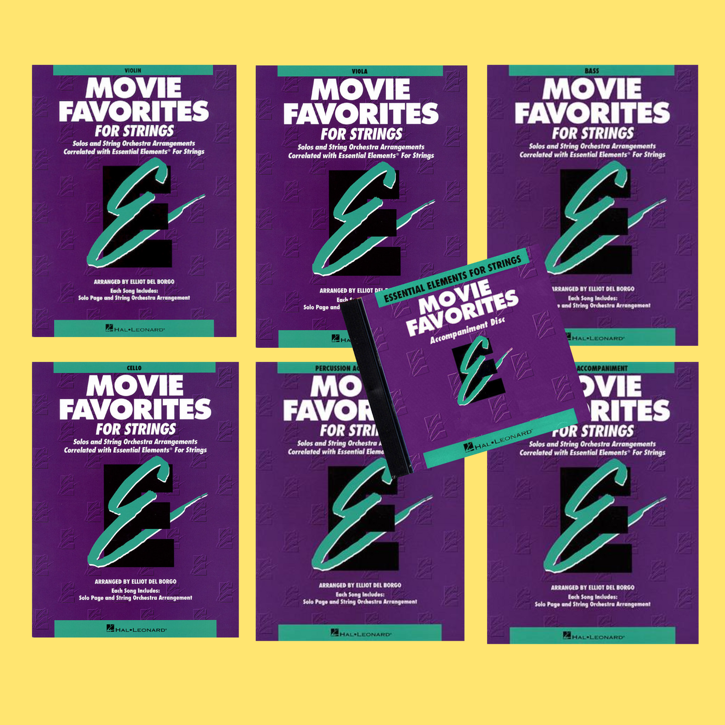 Essential Elements: Movie Favorites for Strings- 24 Book Bundle