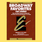 Essential Elements: Broadway Favorites For Strings - Double Bass Book