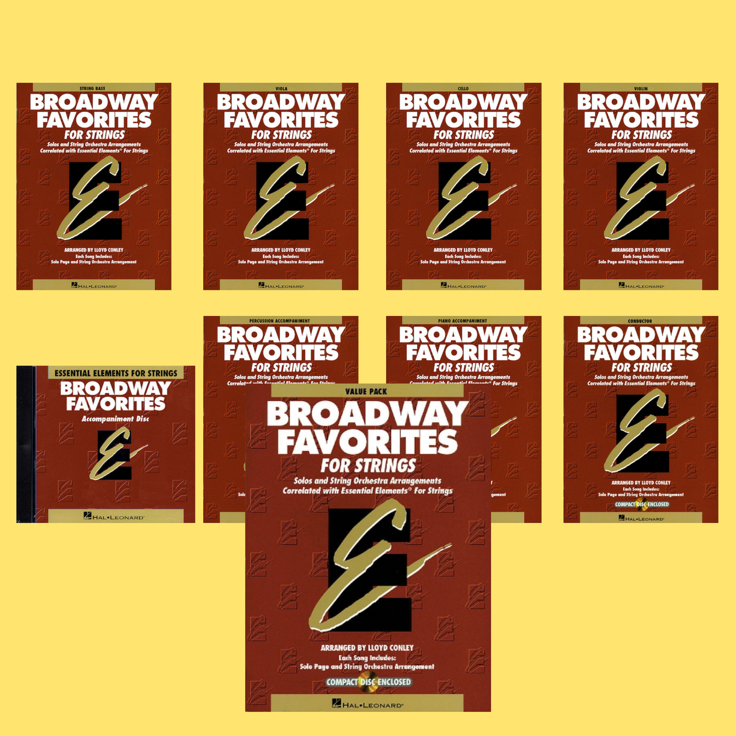 Essential Elements: Broadway Favorites for Strings - 24 Book Bundle