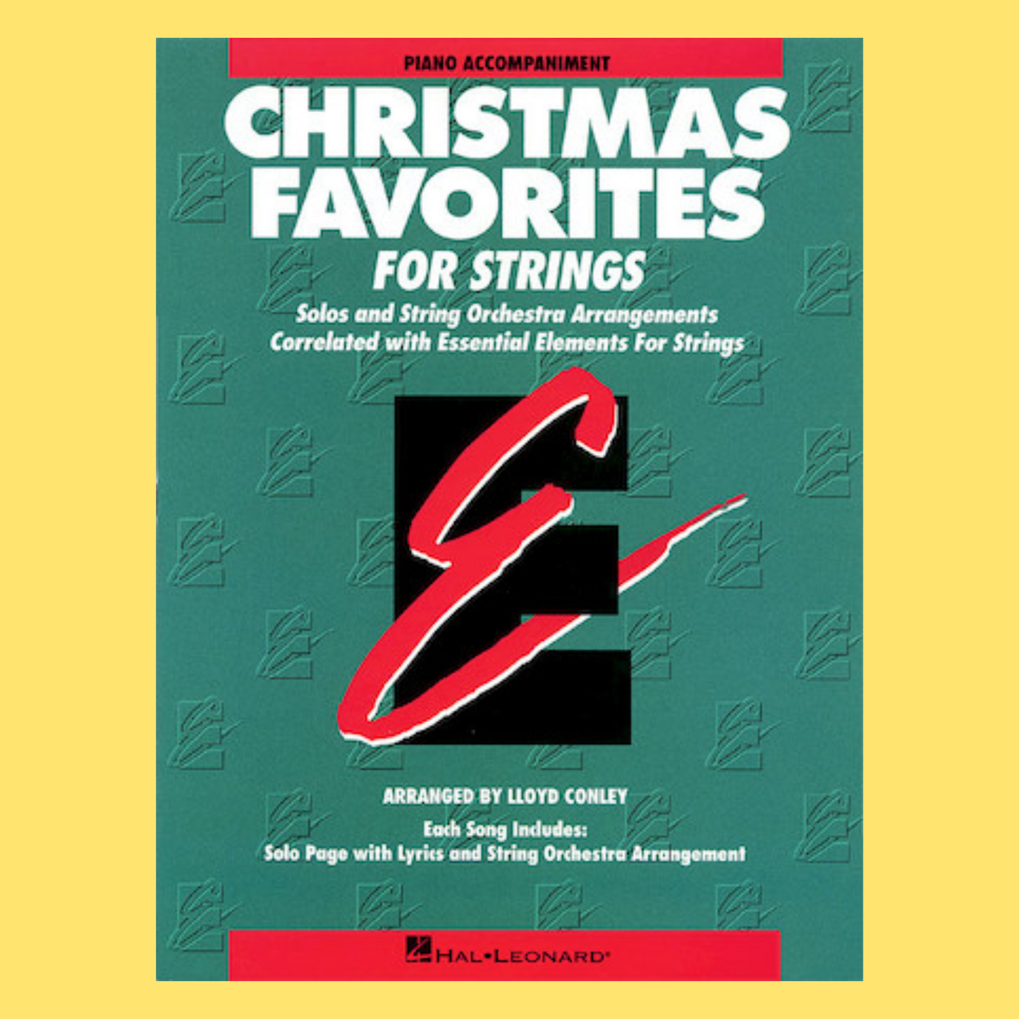 Essential Elements: Christmas Favorites For Strings - Piano Accompaniment Book