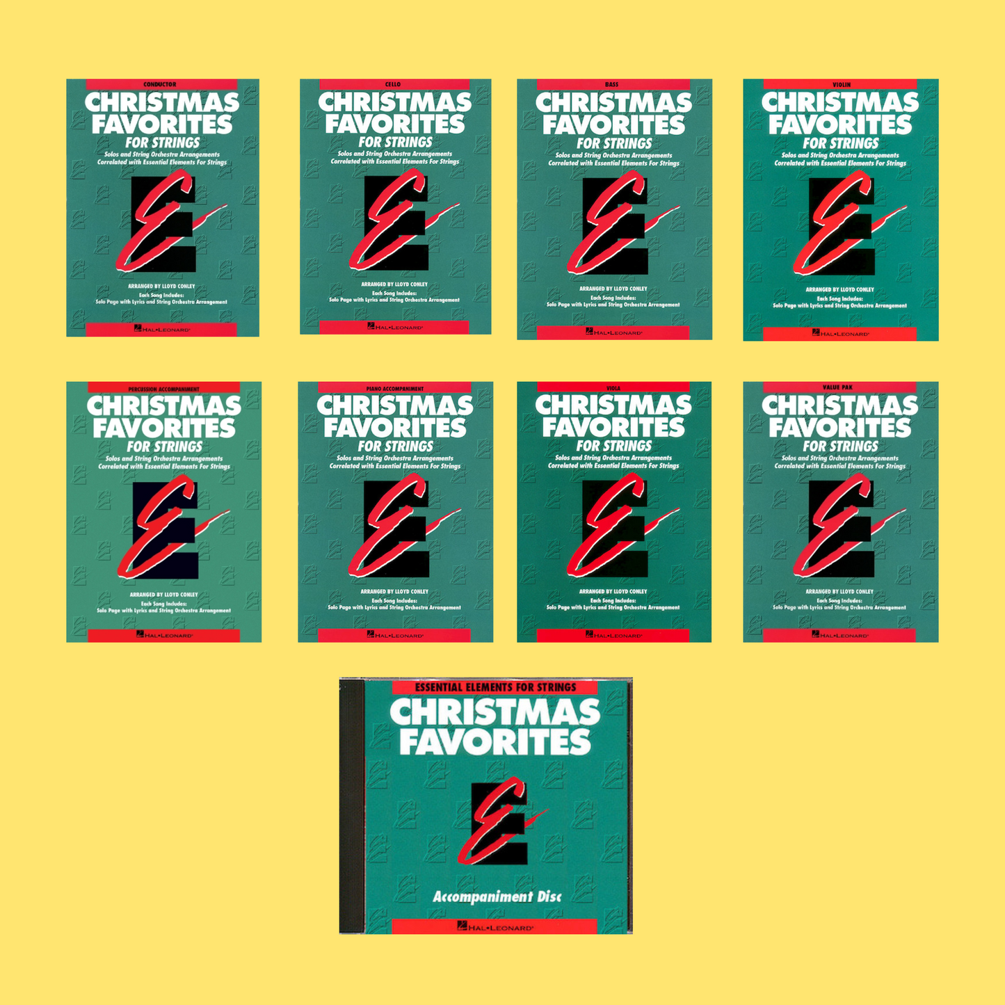 Essential Elements: Christmas Favorites for Strings - 24 Book Bundle