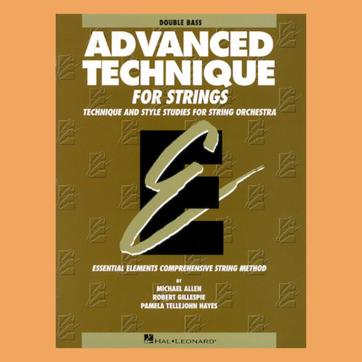 Essential Elements: Advanced Technique For Strings Double Bass Book