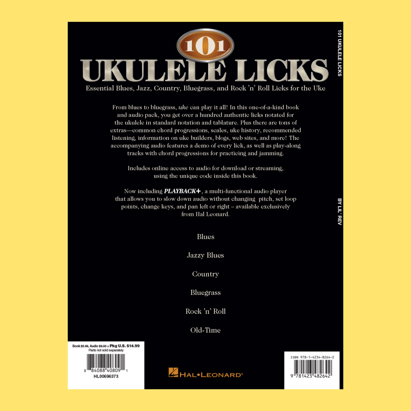 Hal Leonard - 101 Ukulele Licks Book/Ola