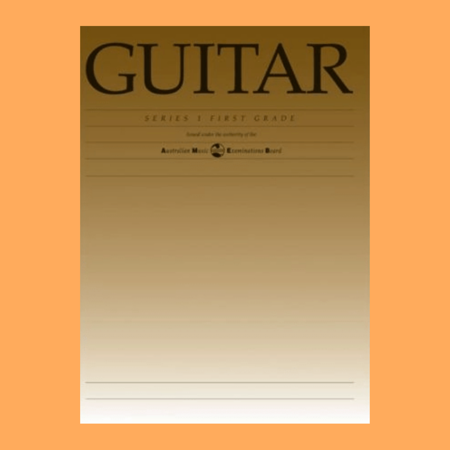 AMEB Classical Guitar Series 1 - Grade 1 Book