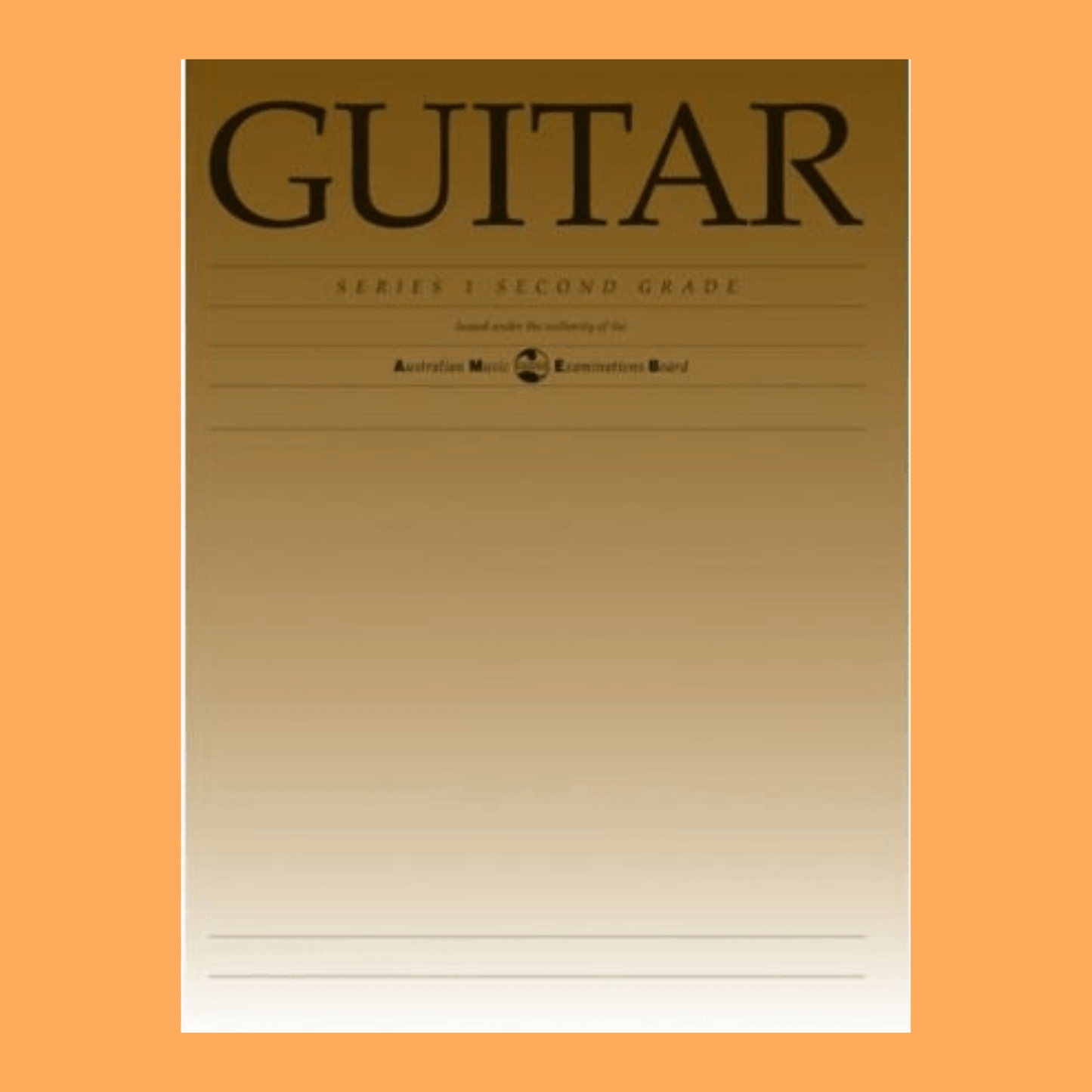 AMEB Classical Guitar Series 1 - Grade 2 Book