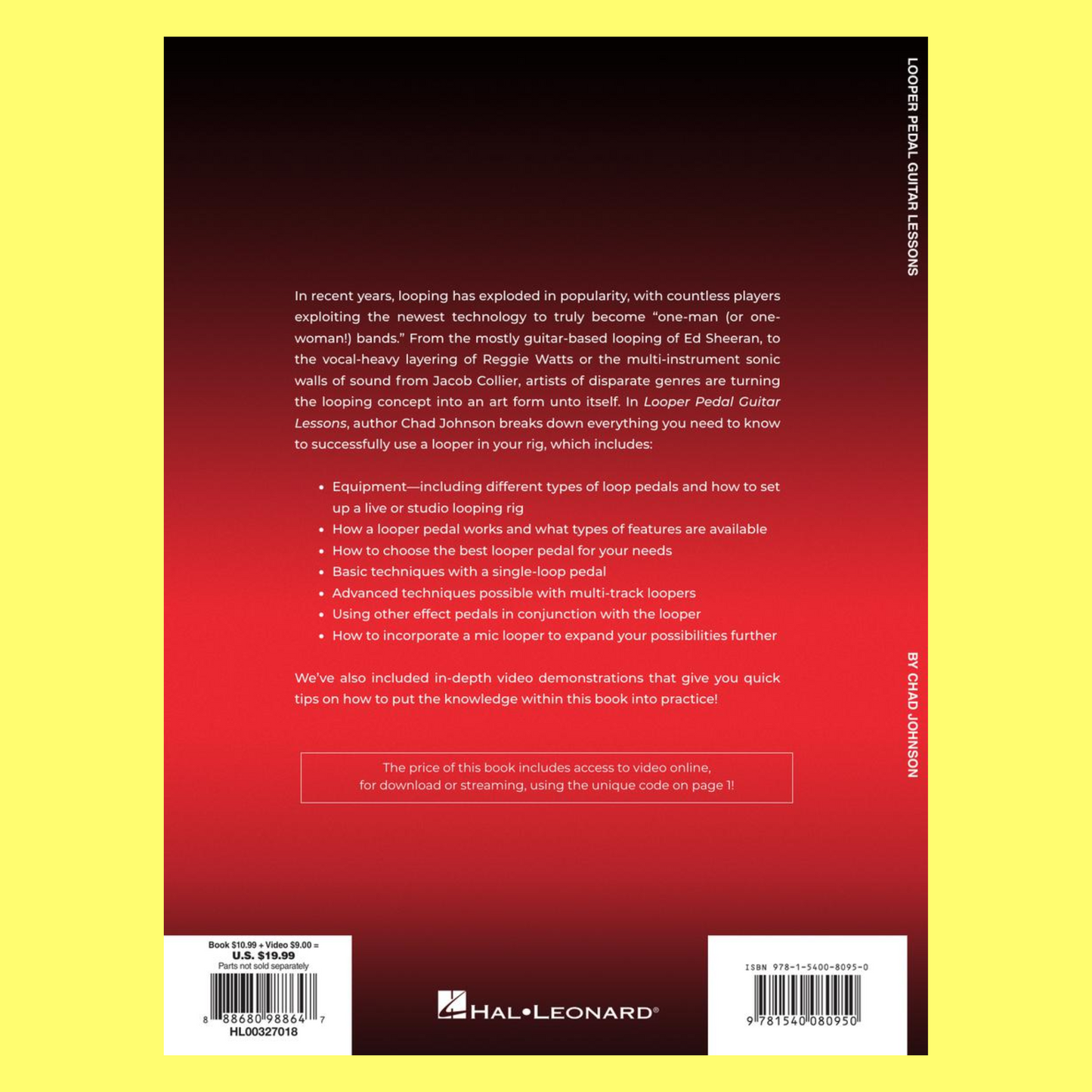 Looper Pedal Guitar Lessons - Book/Olm