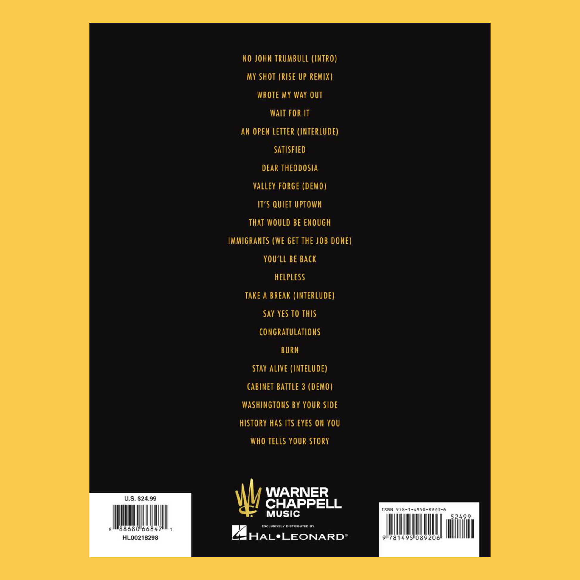Dear theodosia on sale mixtape