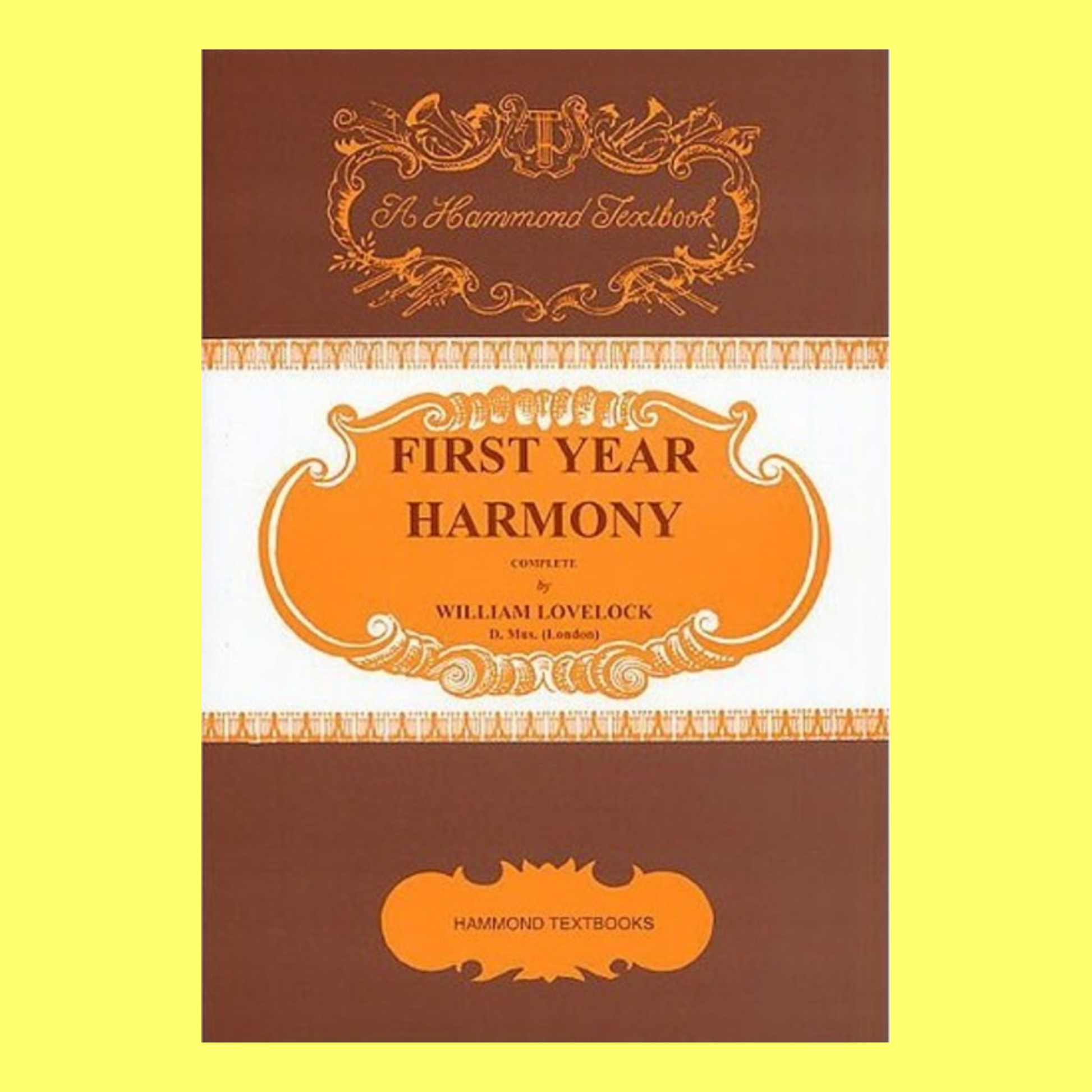 William Lovelock - First Year Harmony Book