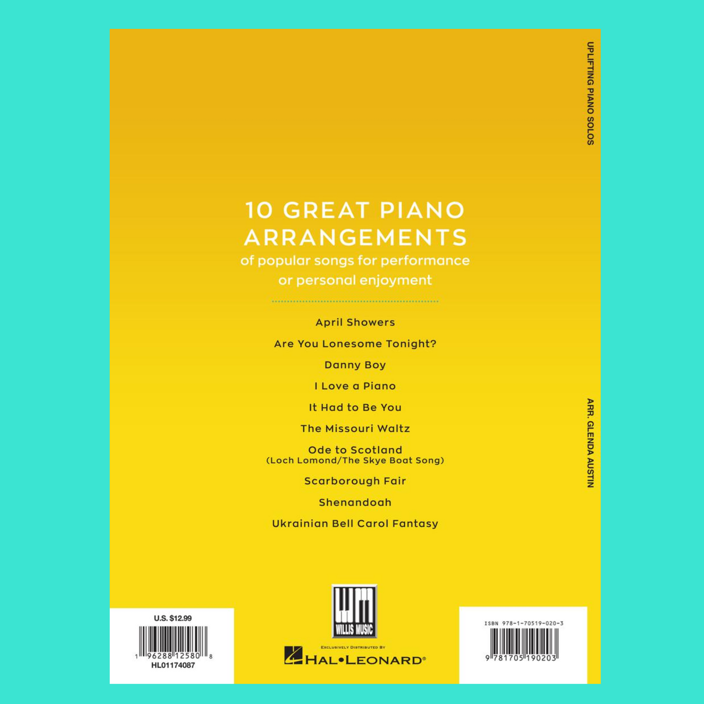 Uplifting Piano Solos - 10 Inspiring Arrangements Book
