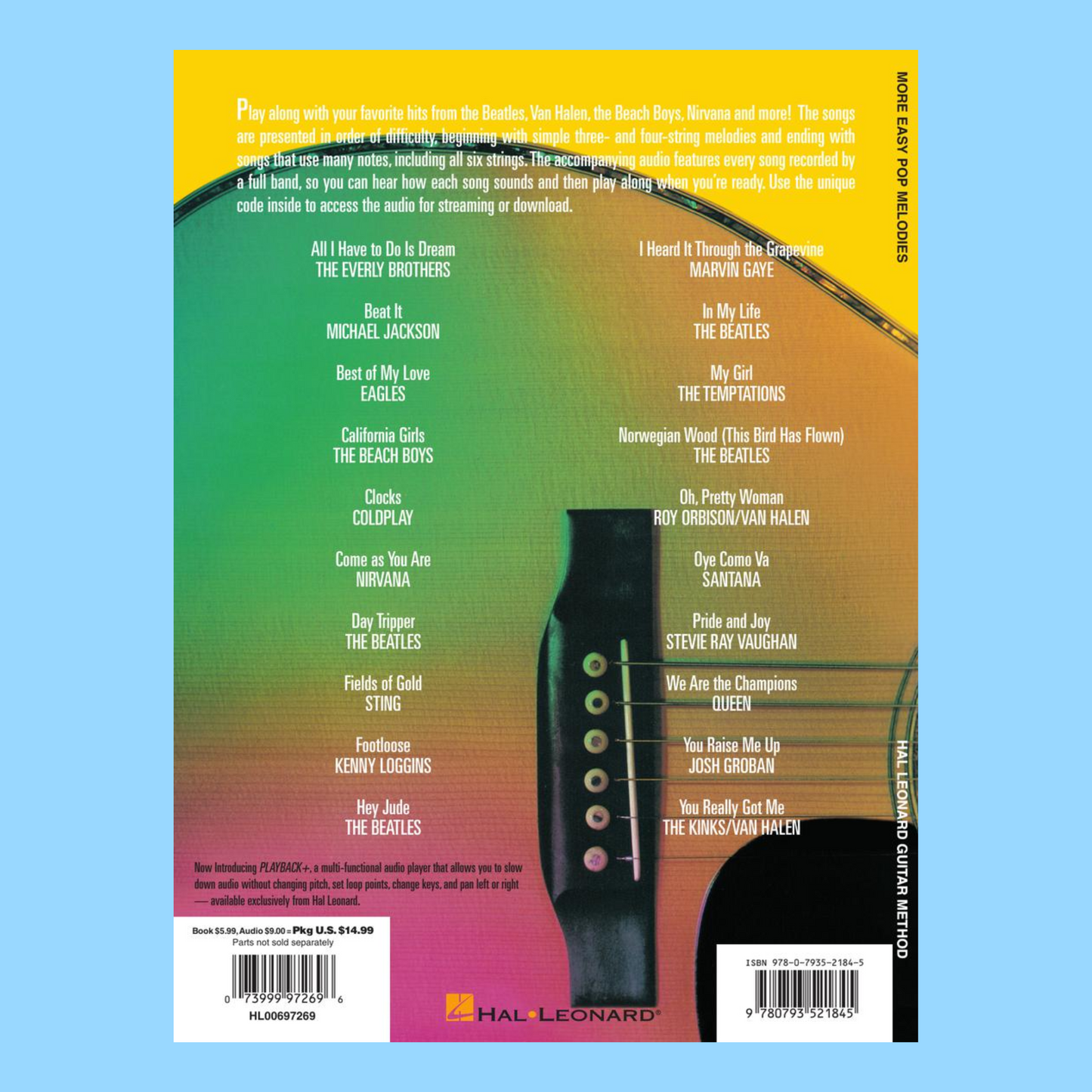 Hal Leonard Guitar Method - More Easy Pop Melodies (3rd Edition) Book/Ola