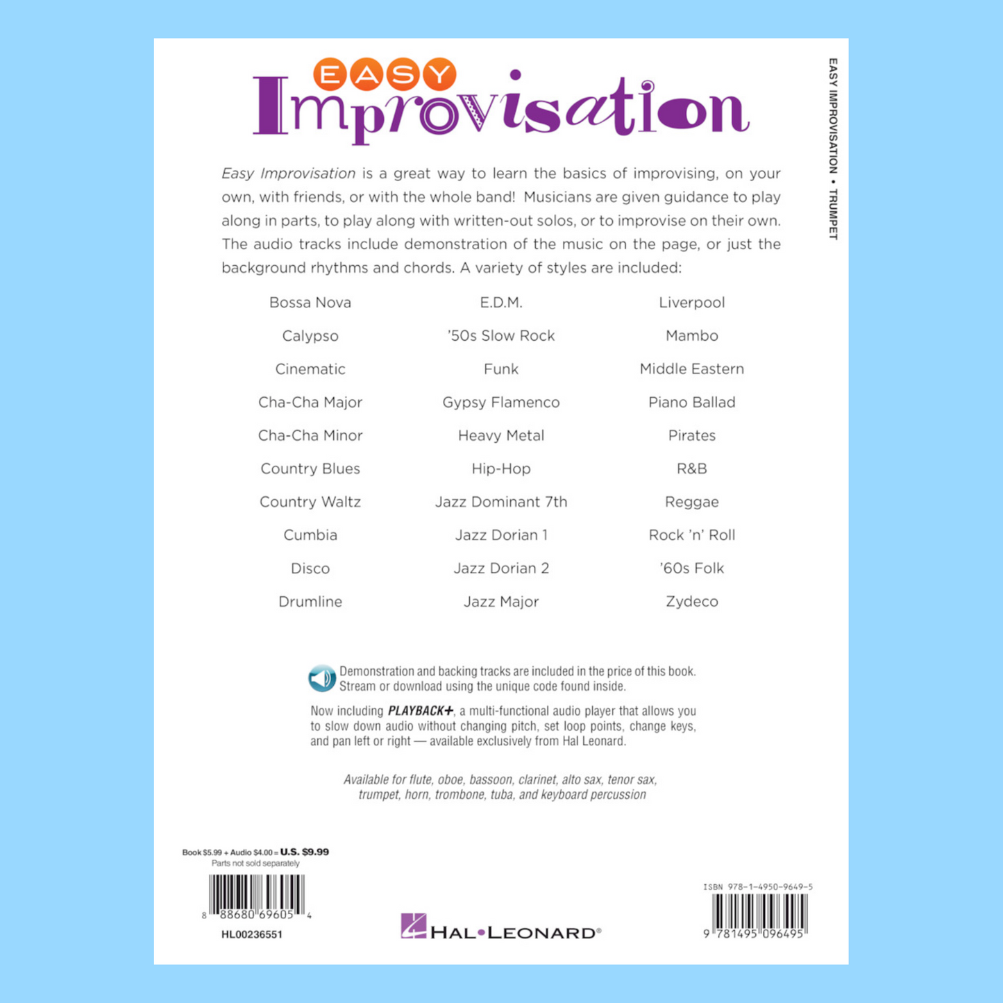 Easy Improvisation For Trumpet Book/Ola
