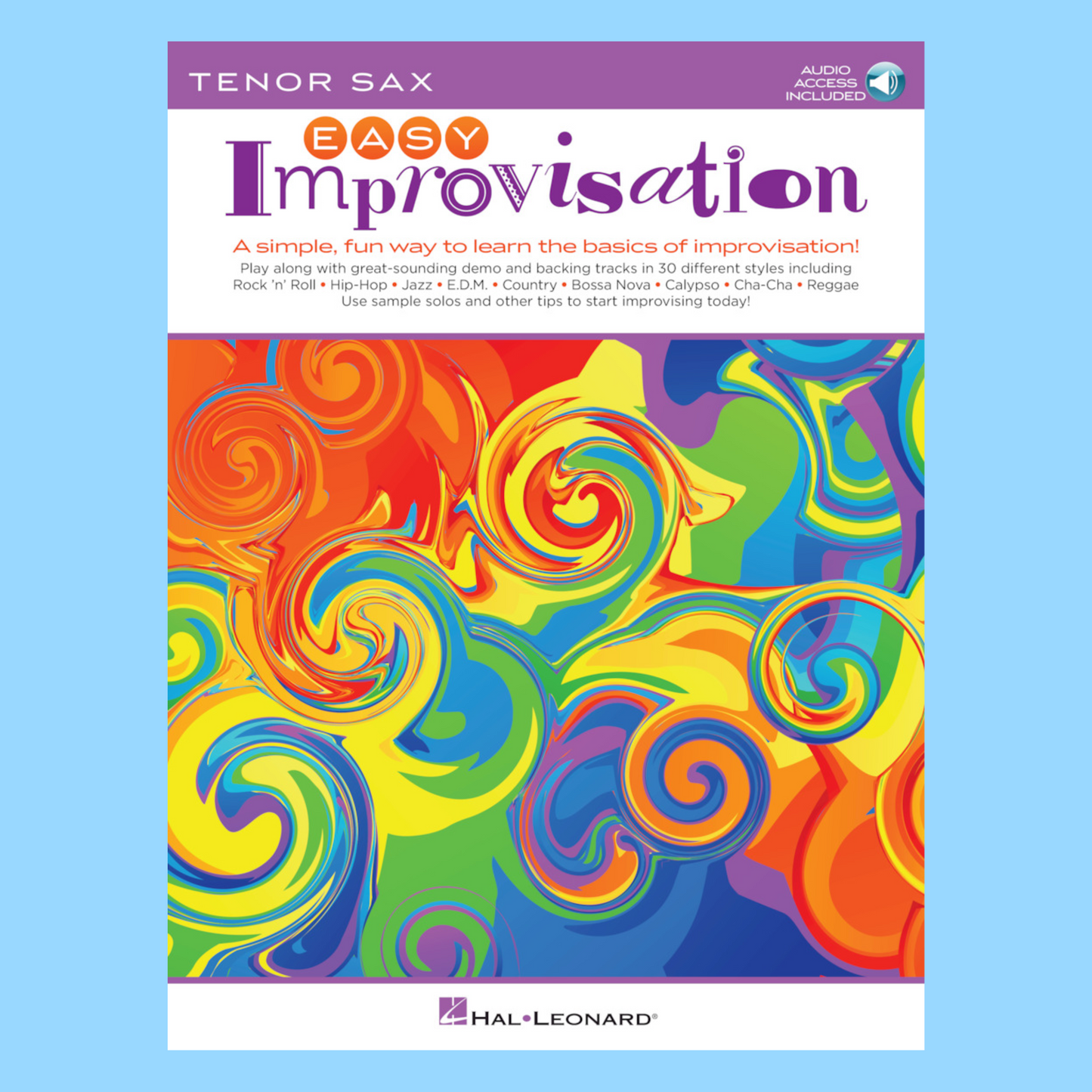 Easy Improvisation For Tenor Saxophone Book/Ola