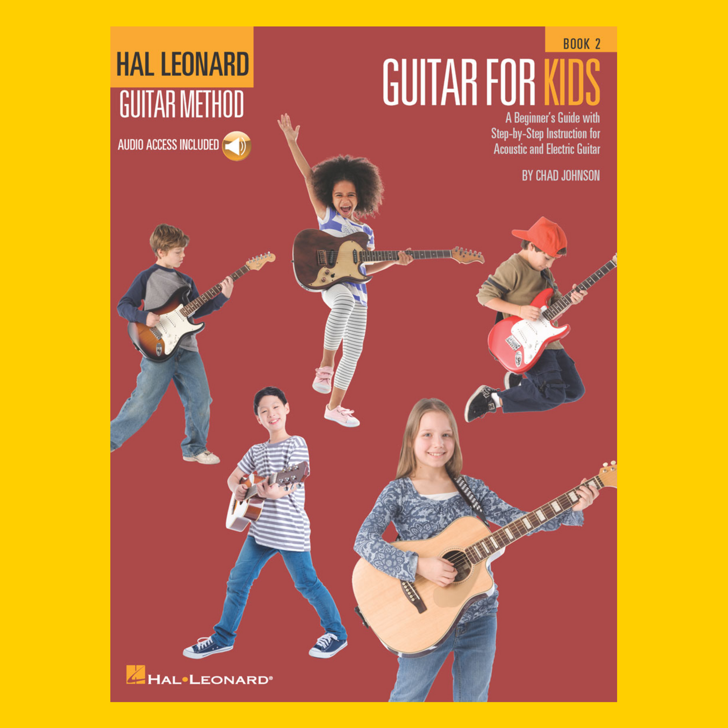 Hal Leonard Guitar Method For Kids - Book 2 (Book/Ola)