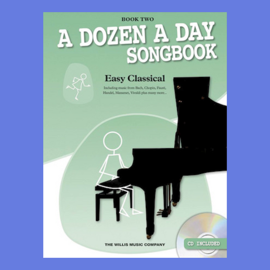 A Dozen A Day Songbook - Easy Classical Book 2 (Book/Cd)