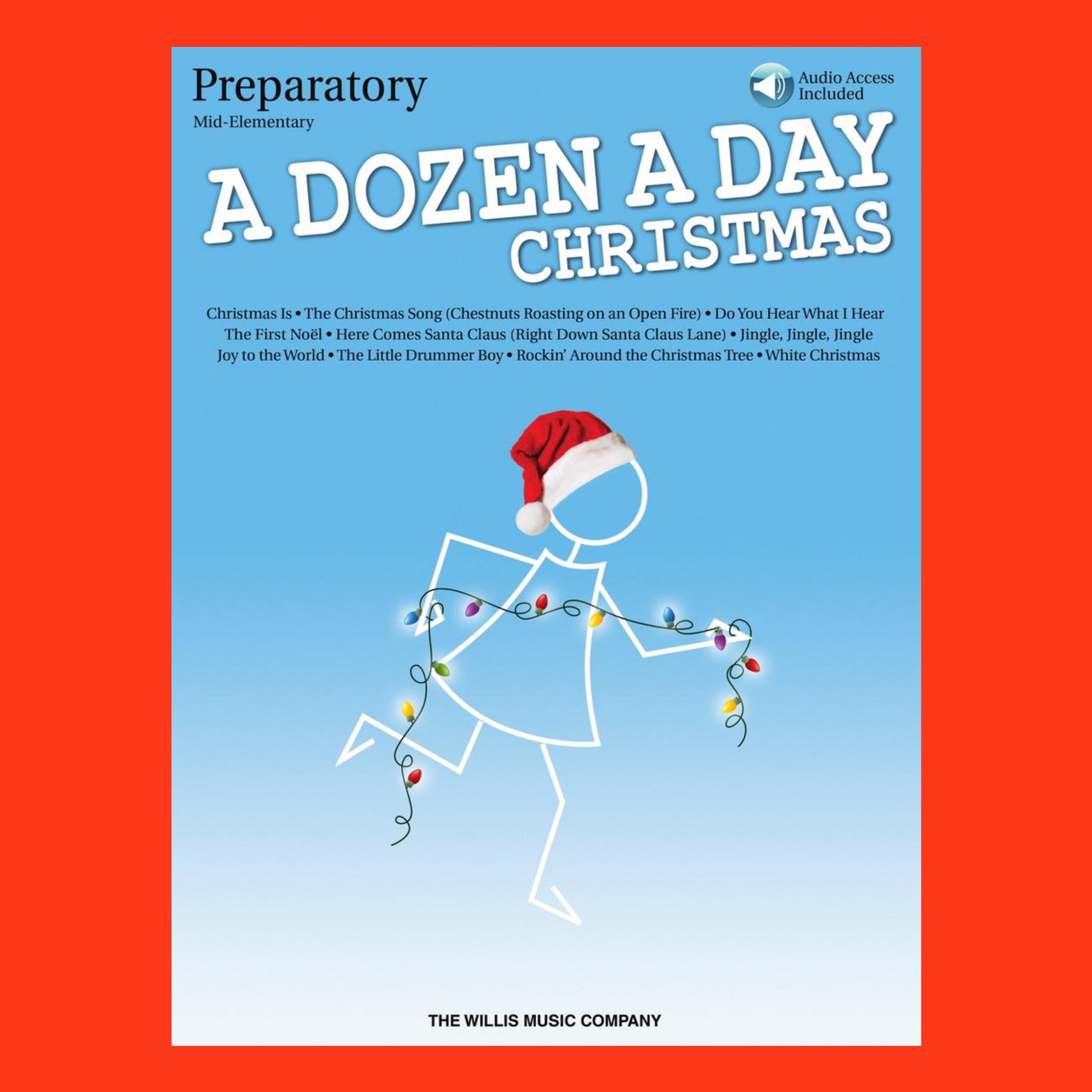 A Dozen A Day For Piano Christmas Songbook - Preparatory Book/Ola
