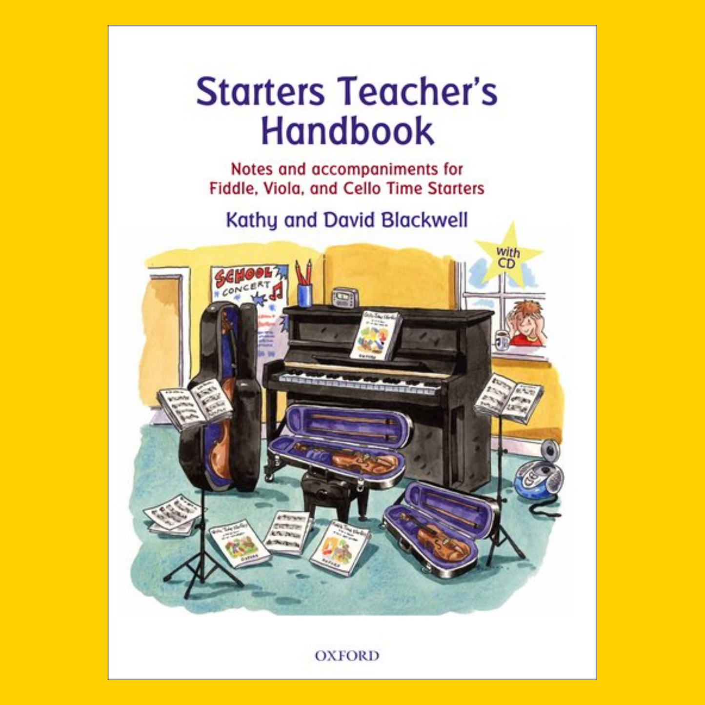 String Time Starters Teachers - All Strings Time Series Handbook (Book/Cd)