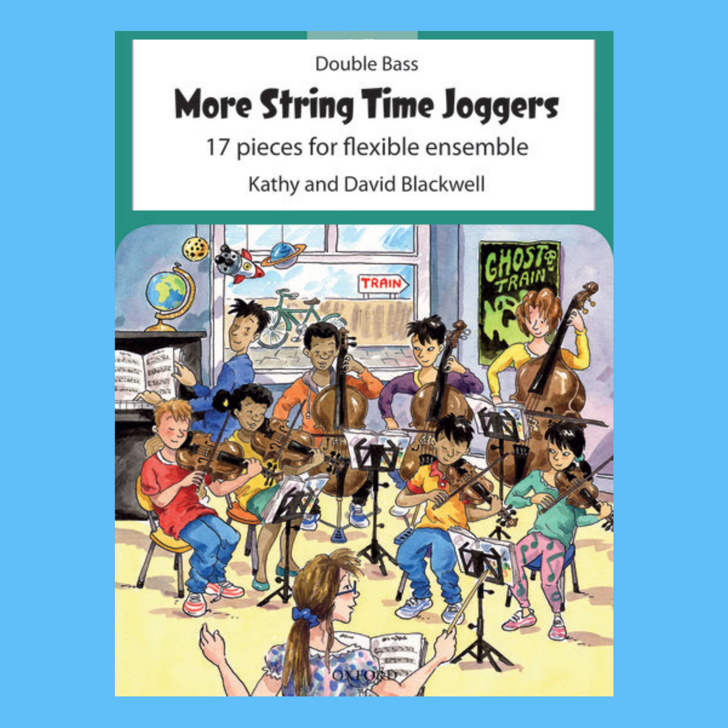 More String Time Joggers - Double Bass Book (Ensemble Series)