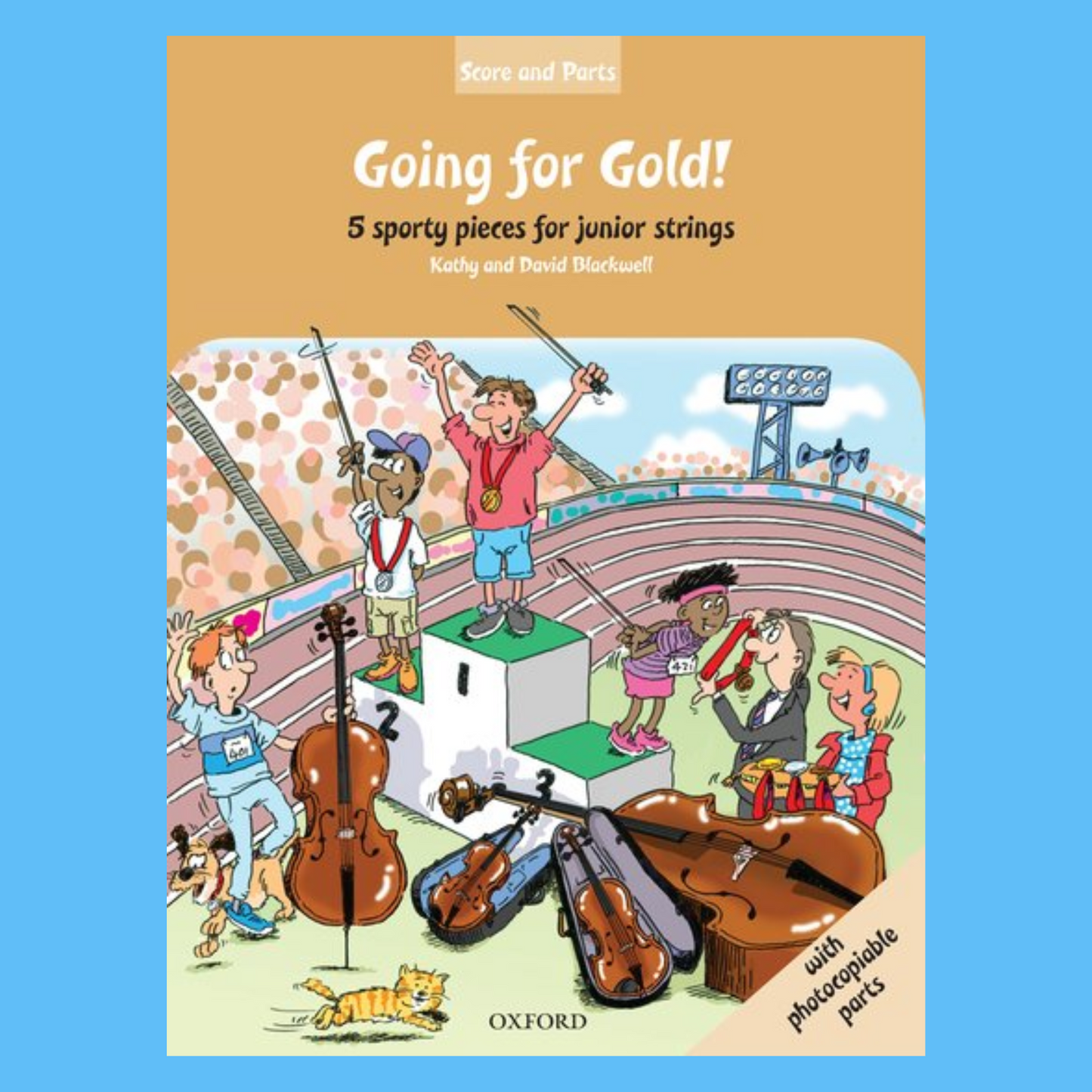 String Time Ensembles- Going For Gold: Full Score, Piano and String Parts