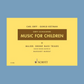 Carl Orff: Music For Children - Volume 2 Major: Drone Based Triads Book