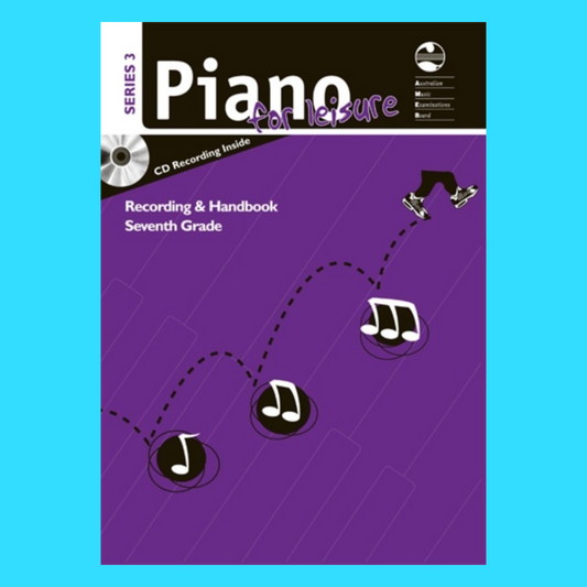 AMEB Piano For Leisure Series 3 - Recording Cd & Handbook Grade 7