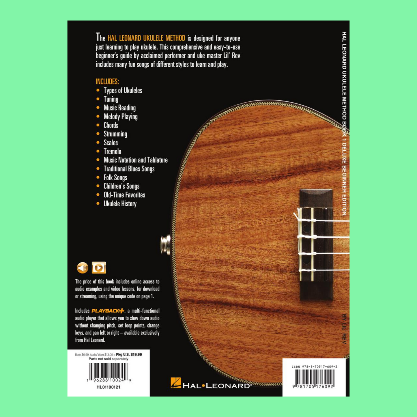 Hal Leonard - Ukulele Method Deluxe Beginner Edition Book/Olm