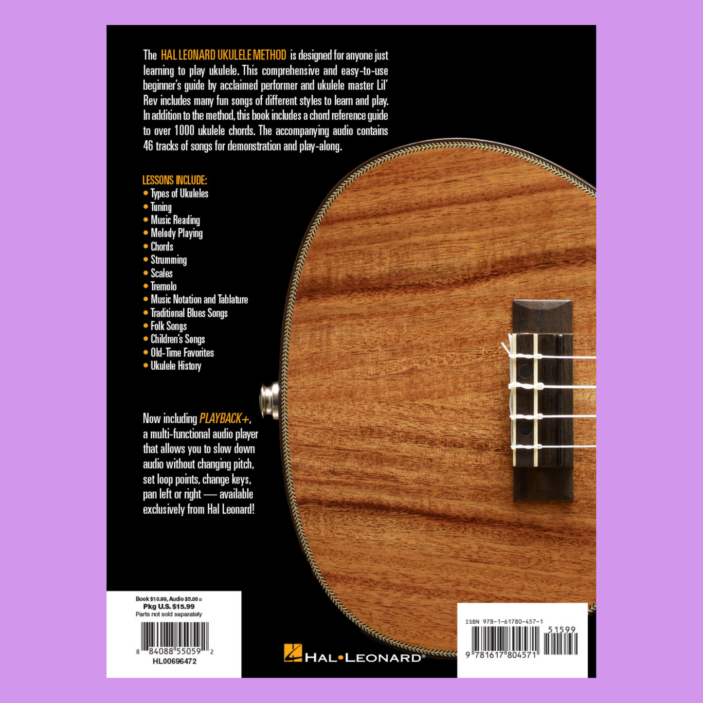 Hal Leonard - Ukulele Method Book 1 Plus Chord Finder Book/Ola