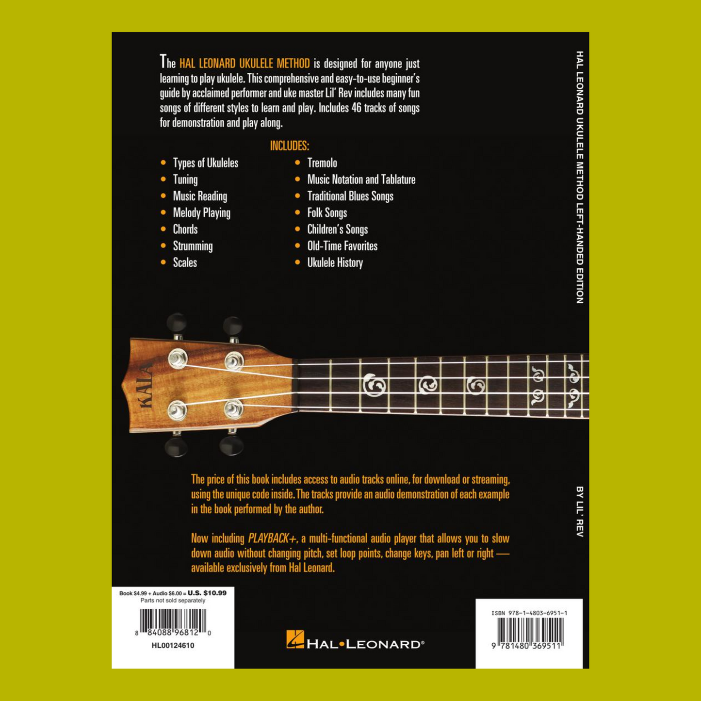 Hal Leonard - Ukulele Method Book 1 Left-Handed Edition (Book/Ola)