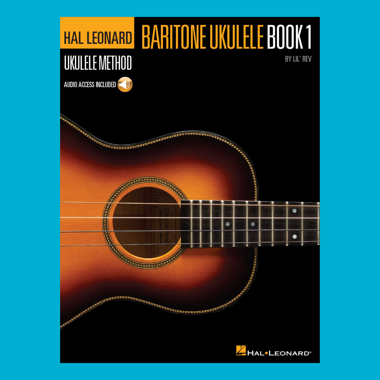 Hal Leonard - Baritone Ukulele Method Book 1 (Book/Ola)
