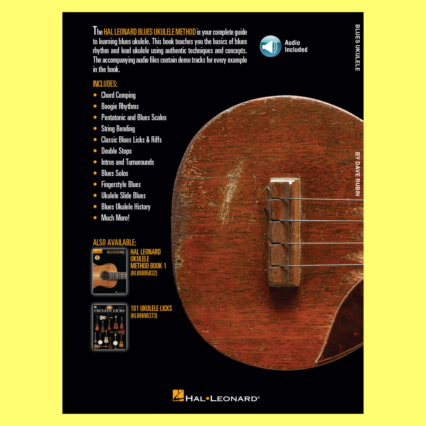 Hal Leonard - Blues Ukulele Method (Book/Ola)