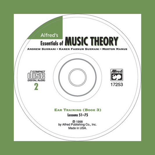 Alfred's Essentials Of Music Theory - Ear Training Cd 2