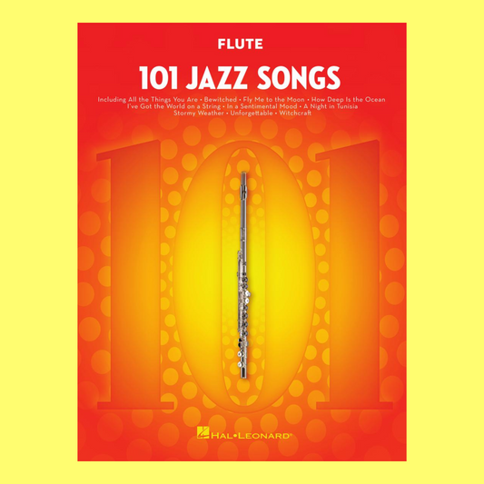 101 Jazz Songs For Flute Book