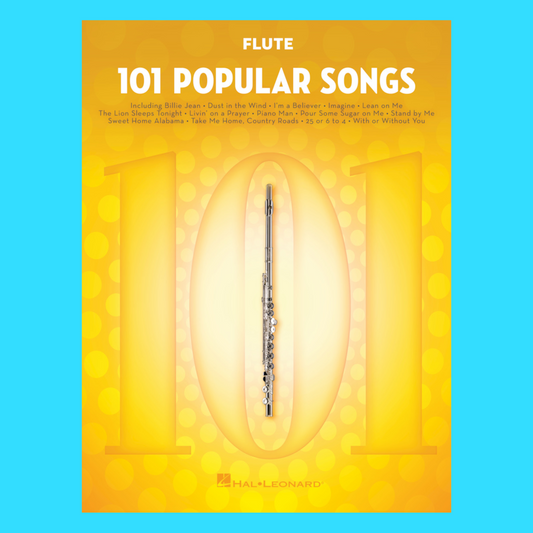 101 Popular Songs For Flute Book