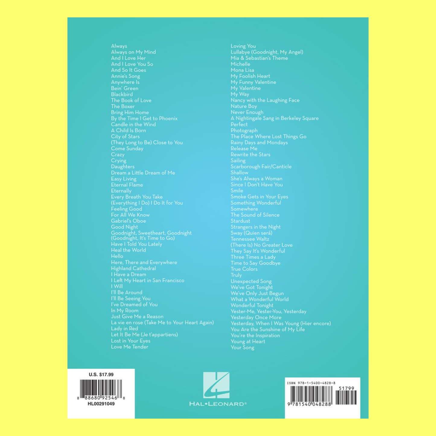 101 Most Beautiful Songs for Cello Book