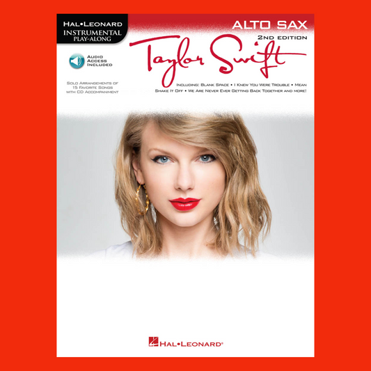 Taylor Swift - Alto Saxophone Play Along Book/Ola (2nd Edition)