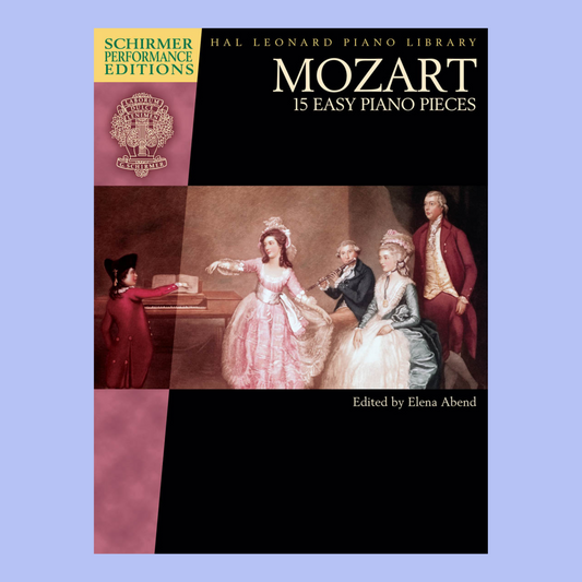 Mozart - 15 Easy Piano Pieces Book